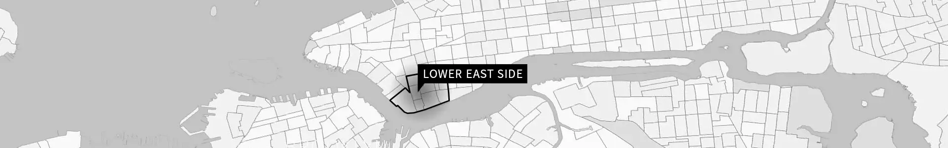 Lower East Side map