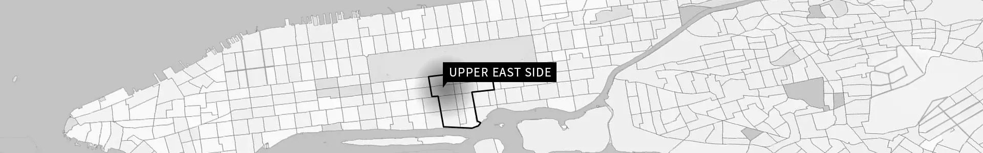 Upper East Side map